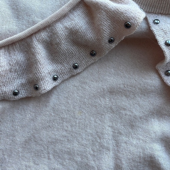 💗 Kate Spade 100% wool ruffle studded sweater - XS/0 - Picture 9 of 9